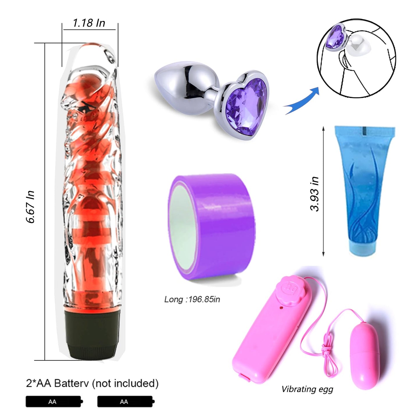 Sex Bondage Toys Kit for Couples 33PCS BDSM Toys Kit Sex Bondage Restraint Sets with Handcuffs and Anal Toys Kit,Fetish Couples Sex Toys,Sex Games Couples Card Games for Two Adult