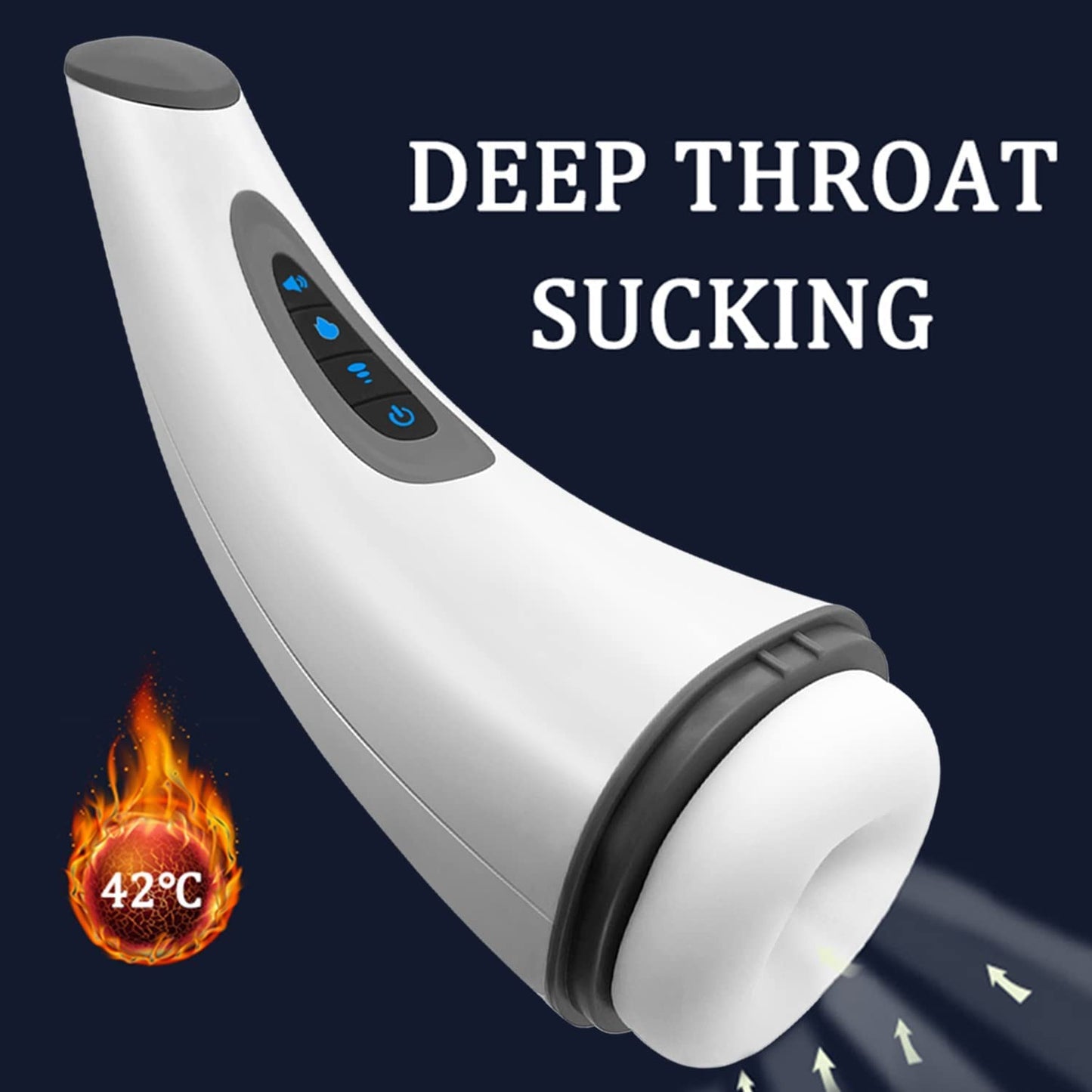 Automatic Male Masturbator, facespya Male Masturbator Cup with 7 Thrusting & Vibration Modes, Sex Toys for Men with Heating Function, Automatic Stroker, Adult Sex Toys & Games