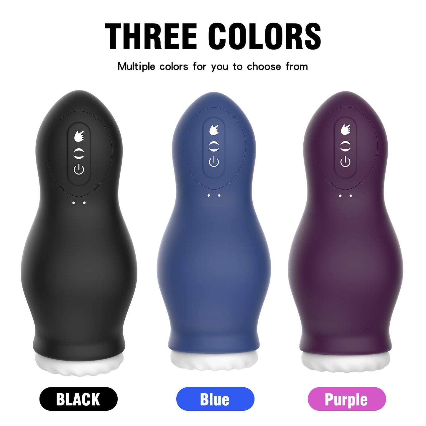 Automatic Male Masturbator Cup with 7 Swallowing Sucking 7 Powerful Vibrating Modes, Rechargeable Blowjob Masturbator Sex Toy For Men (Black)