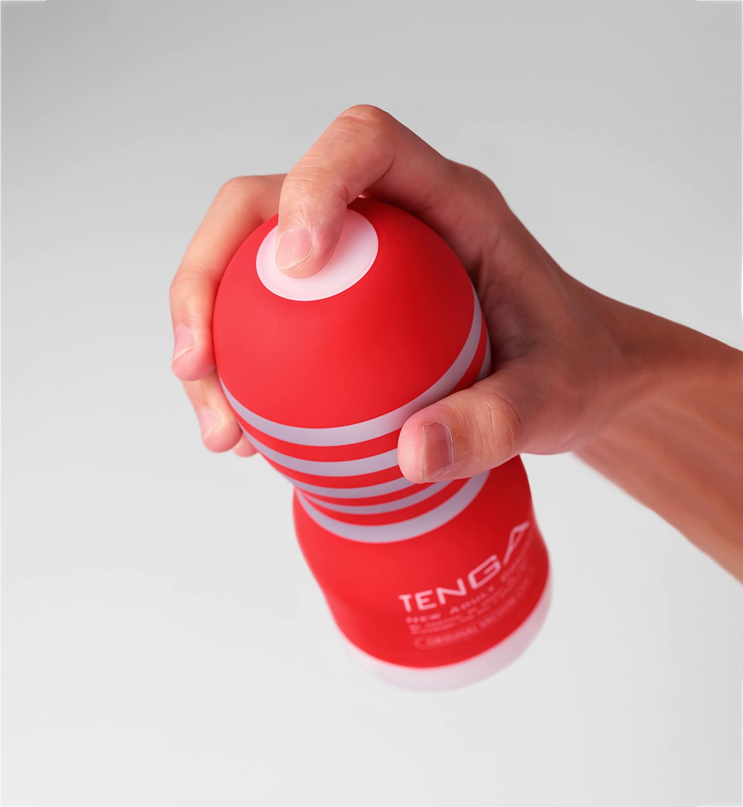 TENGA TOC-203 Pre-Lubricated Rolling Head Male Masturbator Cup with Powerful Suction