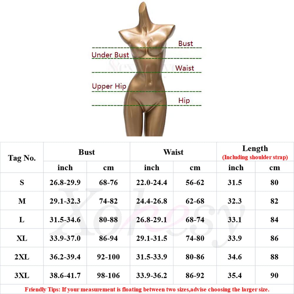 xokesy Women Sexy Leather Dress, Glossy PVC Leather, Sexy Breast Exposing, Shiny Pleated Latex Skirt, Red, 3X-Large