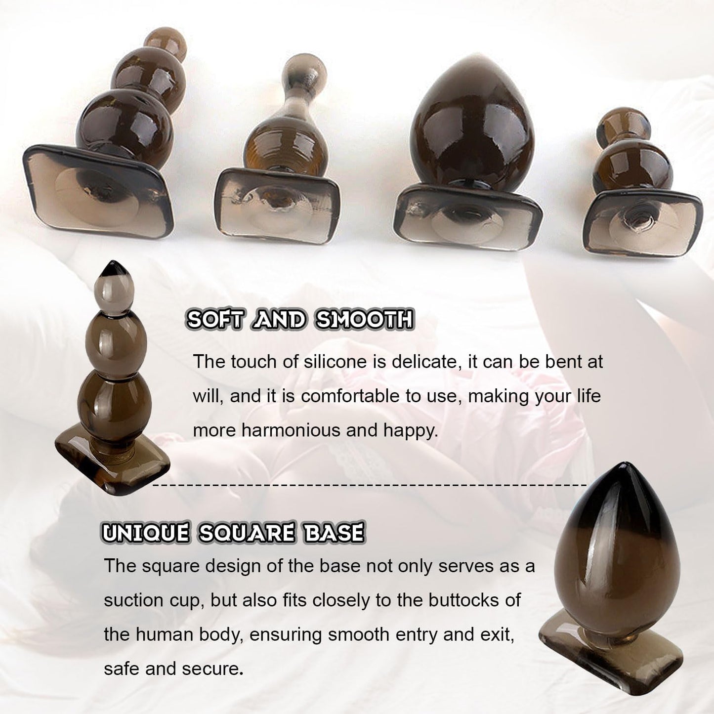 GZI6-4 Different Sizes of Trainer Kit Male Exercise Plug Kit Can Bring You Endless Fun