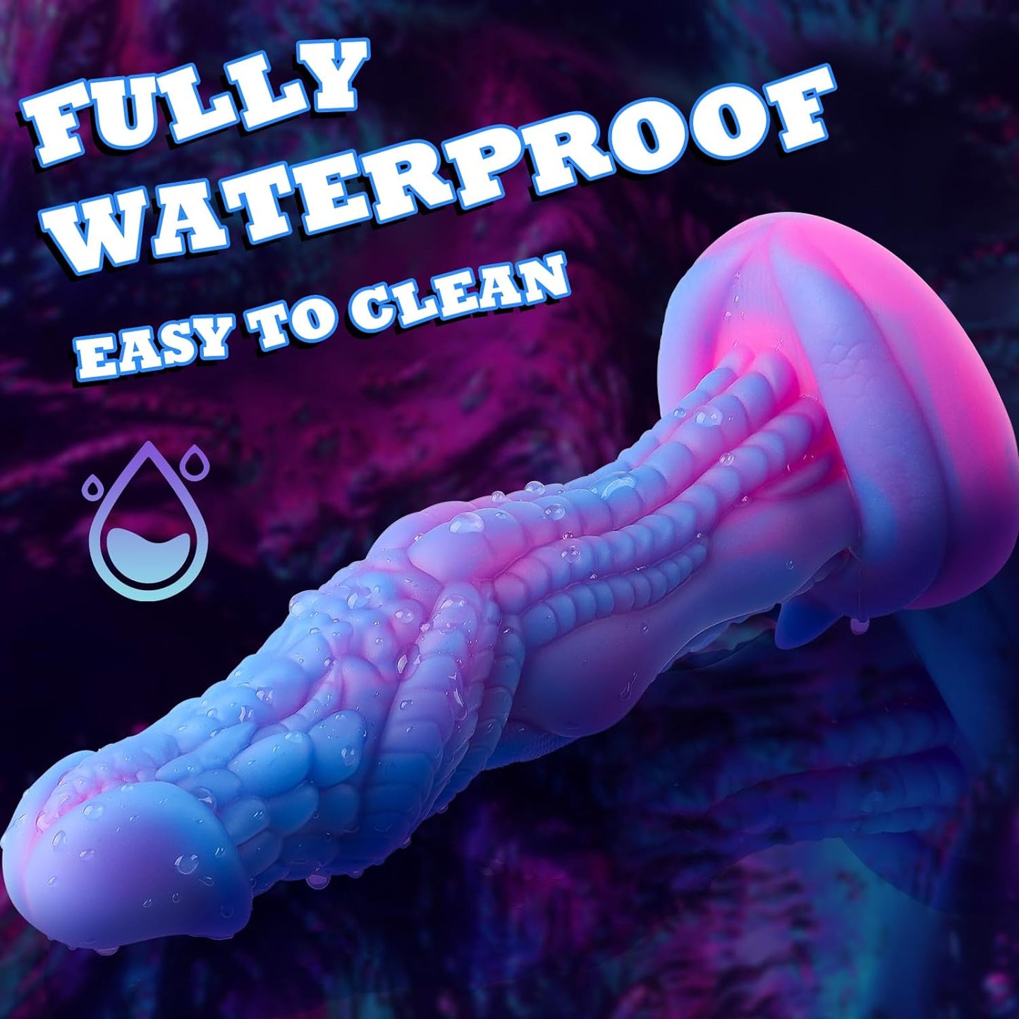 7.8 Inch Monster Dildo,Realistic Dildo Huge Dragon Dildo with Strong Suction Cup for Hands-Free Play,Dildos Anal Toys G-Spot Adult Sex Toy for Man and Woman, Vagina and Anal Sex Toy for Couple.