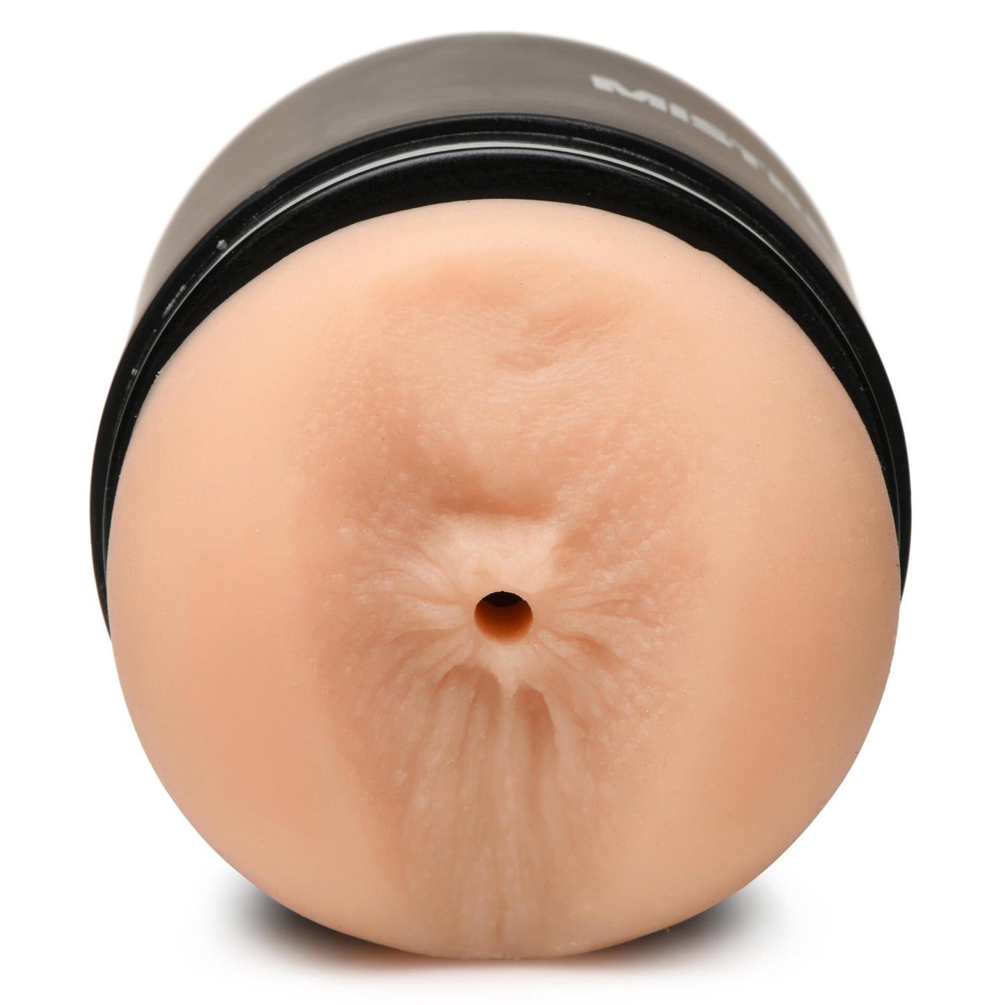 MISTRESS Double Shot BioSkin� Pussy and Ass Stroker for Men & Couples. Soft & Stretchy with Textured Inner Tunnel. Realistic Look & Feel. Travel Friendly - Light