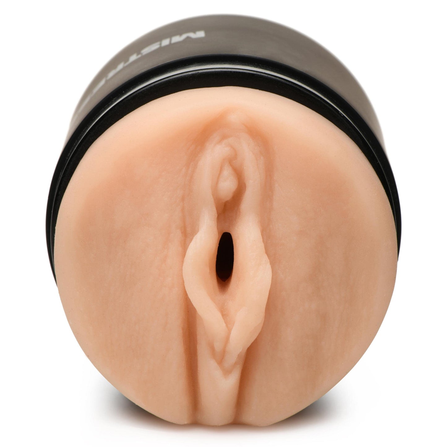 MISTRESS Double Shot BioSkin� Pussy and Ass Stroker for Men & Couples. Soft & Stretchy with Textured Inner Tunnel. Realistic Look & Feel. Travel Friendly - Light