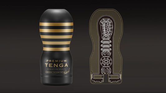 TENGA TOC-201PH Premium Pre-Lubricated Intense Male Masturbator Vacuum Cup with Powerful Suction