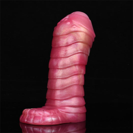 Realistic Penis Extender Sleeve Men Cock Sleeve Enlarger with Penis Ring: Silicone Penis Extension Sleeve Male Adult Sex Toy, Soft Penis Sleeve Man Sex Tool (Color B)