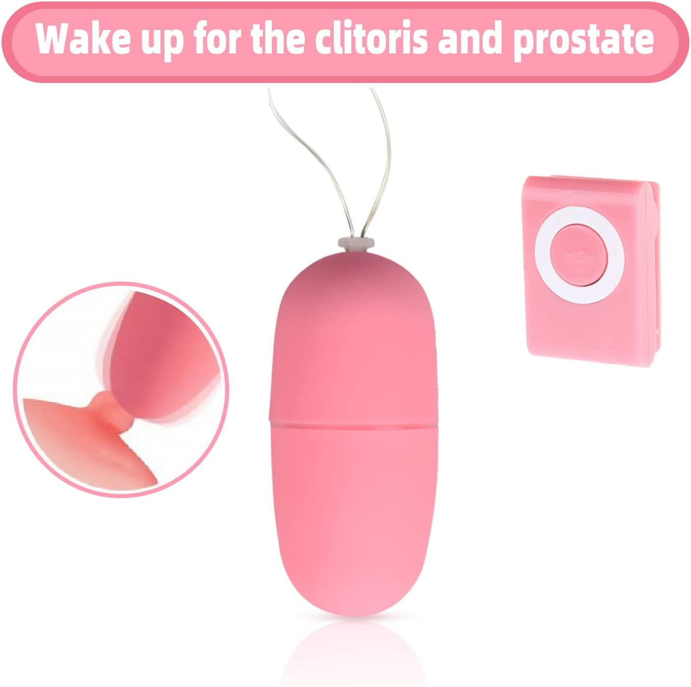 SIO6-1 Pink Smooth and Comfortable Surface, Tough Plastic Plug Kit, Suitable for Women