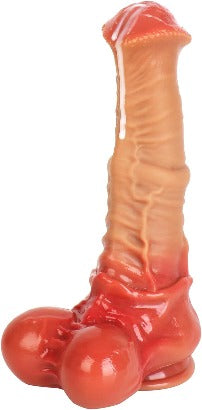 10 Inch Huge Horse Dildo, Thick Monster Silicone Dildo with Suction Cup, Fat Fantasy Soft Animal Dildo for Men, Big Realistic Dildos for Women, Girthy Fake Penis