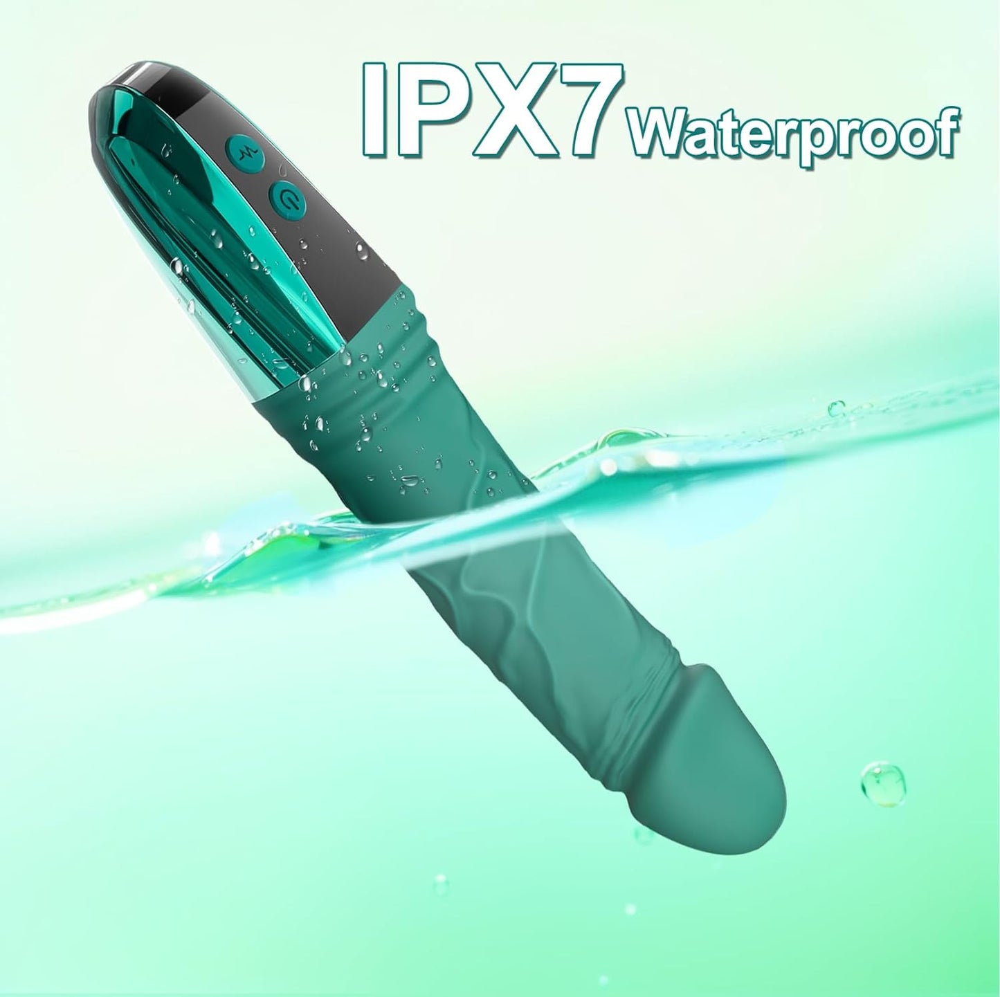 G Spot Dildo Vibrator Sex Toys - Adult Sex Toys Realistic Anal Dildo for Women with LED Display, 12 Powerful Vibrations Clitoris Vibrator Wand Sex Toys for Female Male G Spot Anal Stimulation