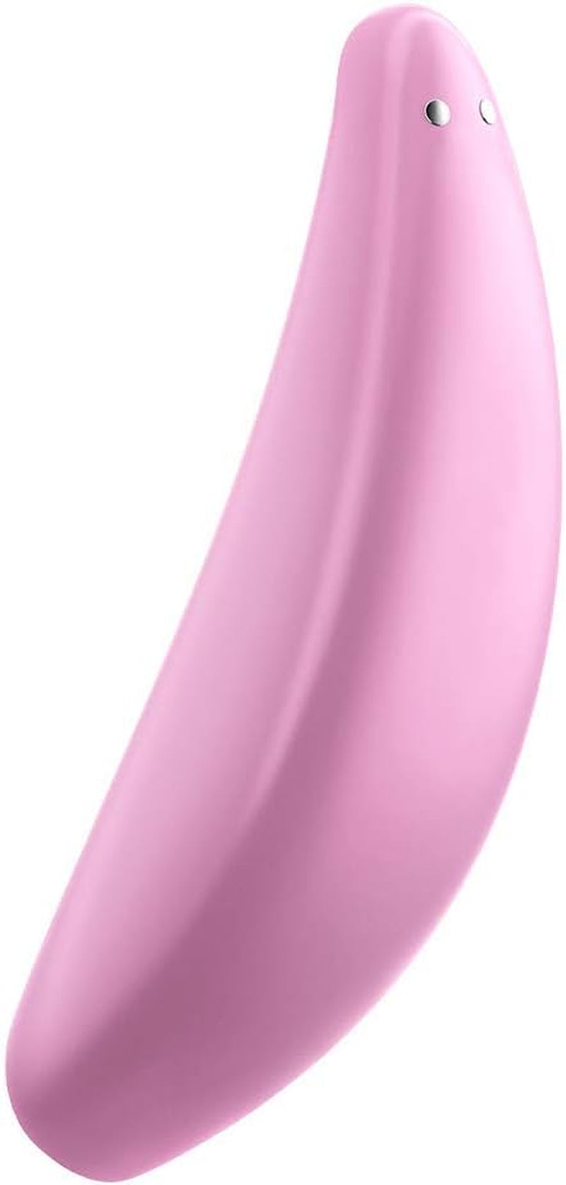 Curvy 3+ | Air-Pulse Clitoris Stimulating Vibrator | Connect App | 2 Motors | Clitoral Sucking Pressure-Wave Technology & Vibration | Waterproof (IPX7) | Rechargeable Battery | Skin-Friendly Silicone