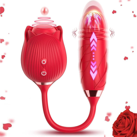 2024 New Upgrade Stimulator for Girls Ladies,Quiet Mini Massager 10 Speed_Vibratorwoman Most Pleasure 10 Speed Handheld Massage Stick for Women Rose51+4