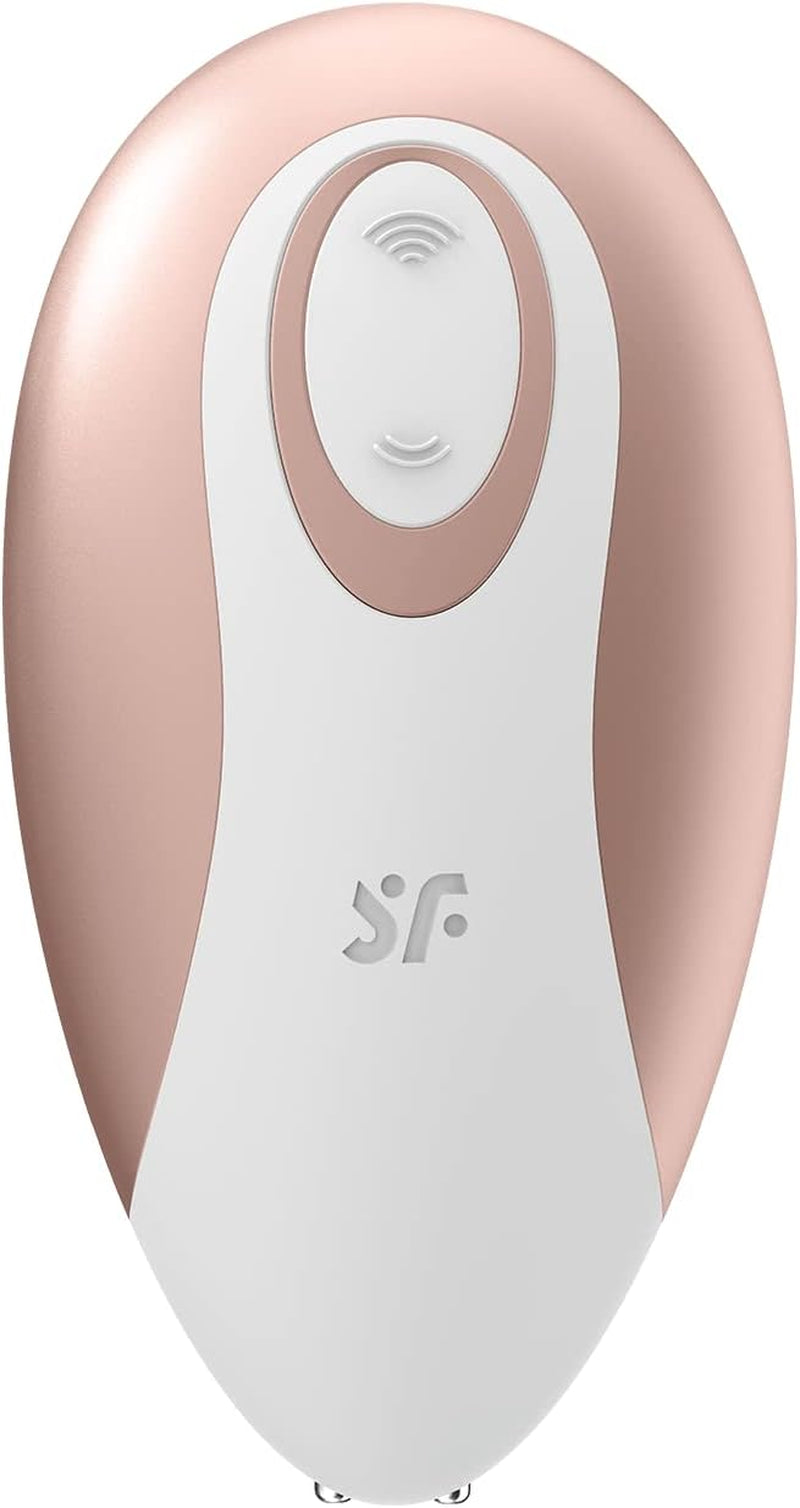 Deluxe | Air-Pulse Clitoris Stimulator | Non-Contact Clitoral Sucking Pressure-Wave Technology | Waterproof (IPX7) | Rechargeable Battery | Skin-Friendly Silicone