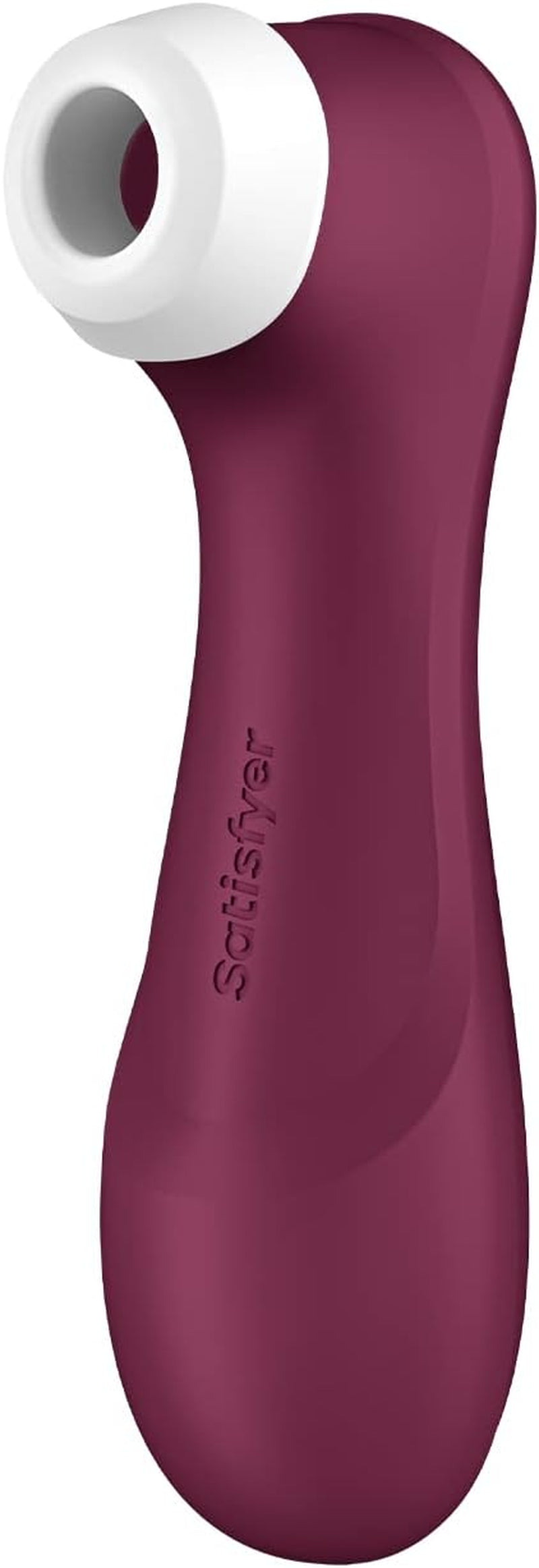 Pro 2 Generation 3 - Air-Pulse Clitoris Stimulating Vibrator with Liquid-Air Technology - Non-Contact Clitoral Sucking Sex Toy for Women, Waterproof, Rechargeable (Wine Red)