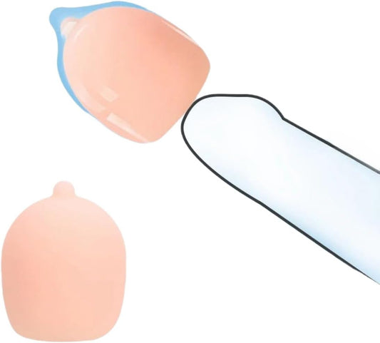 Penis Enlarger Beads Cock Extender Condom Balls Reusable Penis Sleeve Accessory for Female G-Spot Stimulation Enhance Sexual Experience for Male Sex Toys