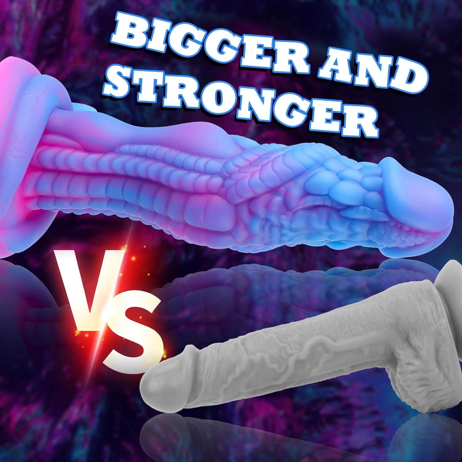 7.8 Inch Monster Dildo,Realistic Dildo Huge Dragon Dildo with Strong Suction Cup for Hands-Free Play,Dildos Anal Toys G-Spot Adult Sex Toy for Man and Woman, Vagina and Anal Sex Toy for Couple.